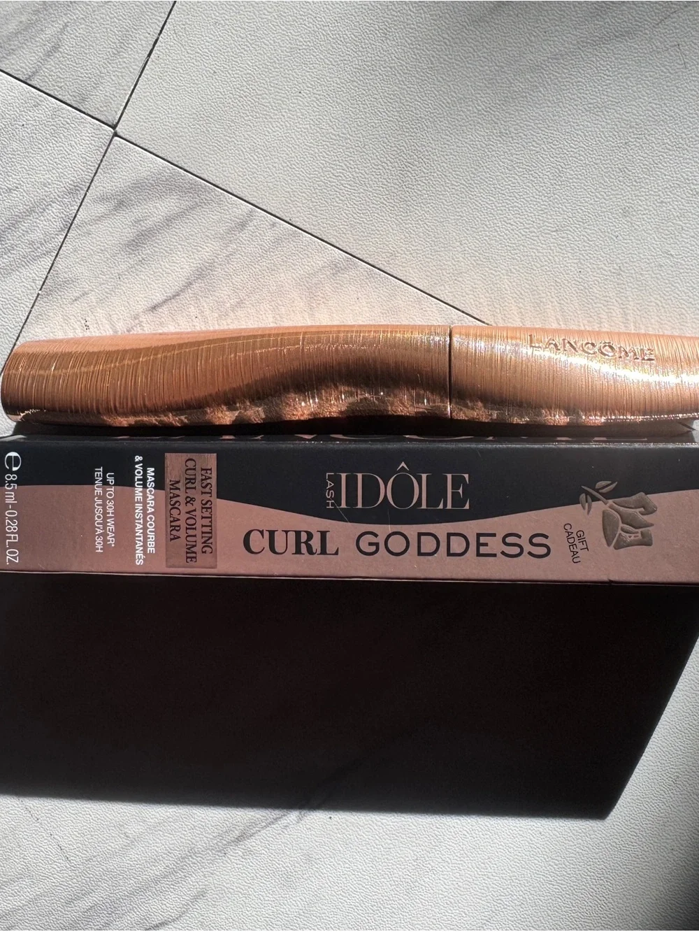 Lancôme Lash Idôle Curl Goddess Mascara — Rose Pink Metallic